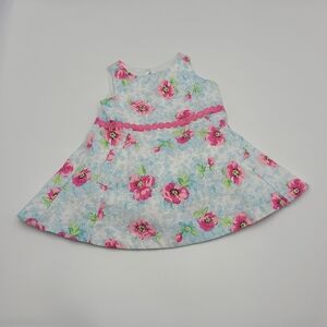 NEW Janie and Jack floral pique dress size 3-6 months